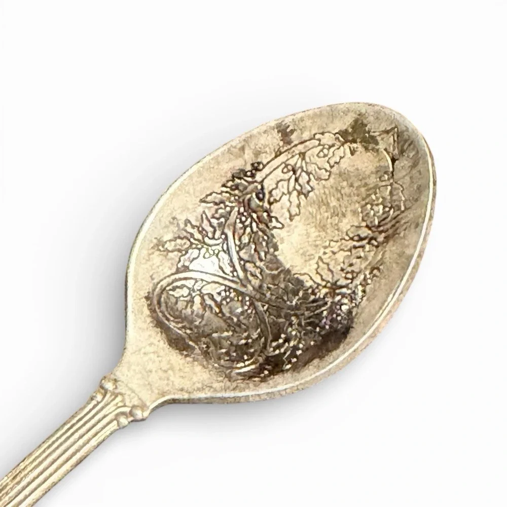 Lot Of Vintage Tennessee Volunteer State Souvenir‎ Spoons (6)